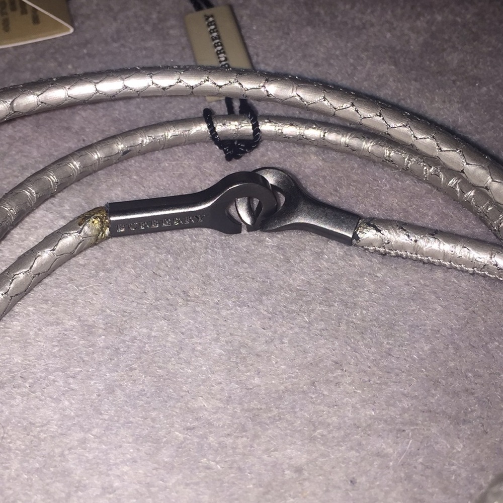 Burberry Silver Bracelet - Picture 2 of 4